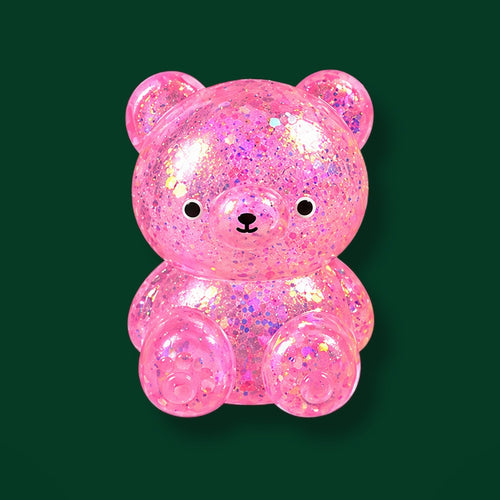 Glitter Bear, Pink: the style you get (one piece)